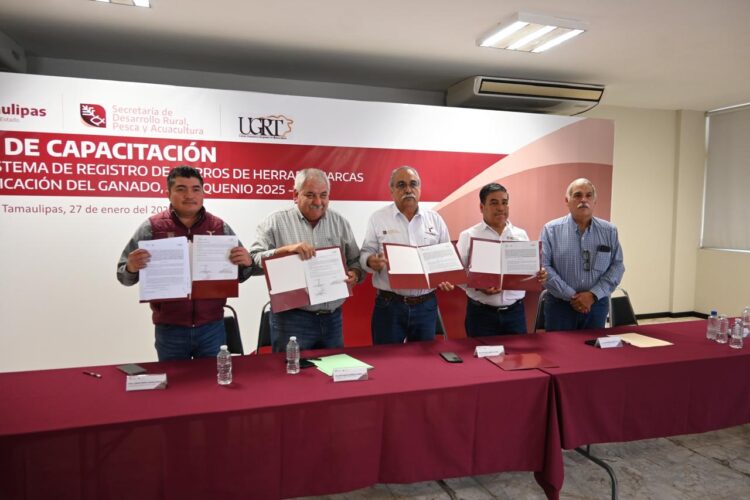 Llaman a ganaderos de Tamaulipas a revalidar 17 mil fierros del quinquenio 2025-2029