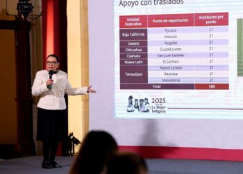 Hay 10 centros de atención en la frontera para tender a mexicanos deportados por EU