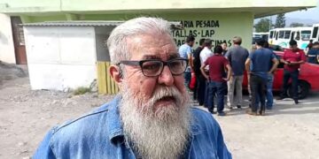 Una hora duró el plantón de microbuseros en Cd. Victoria, en protesta por revisiones de tránsito