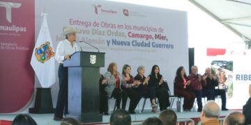 Impulsa Américo Villarreal a cinco municipios ribereños con 243.6 MDP en obras