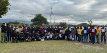 Capacitación sobre control de incendios forestales a brigadas rurales del altiplano tamaulipeco