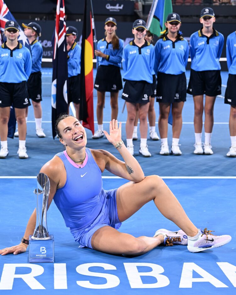Aryna Sabalenka conquista en Brisbane su primer título del año
