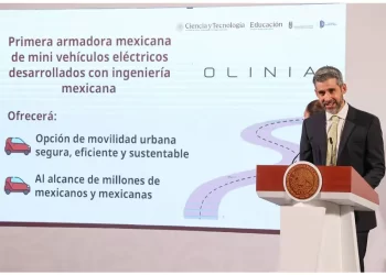 Presentan ‘Olinia’, armadora mexicana de autos eléctricos; costarán entre 90 y 150 mil pesos