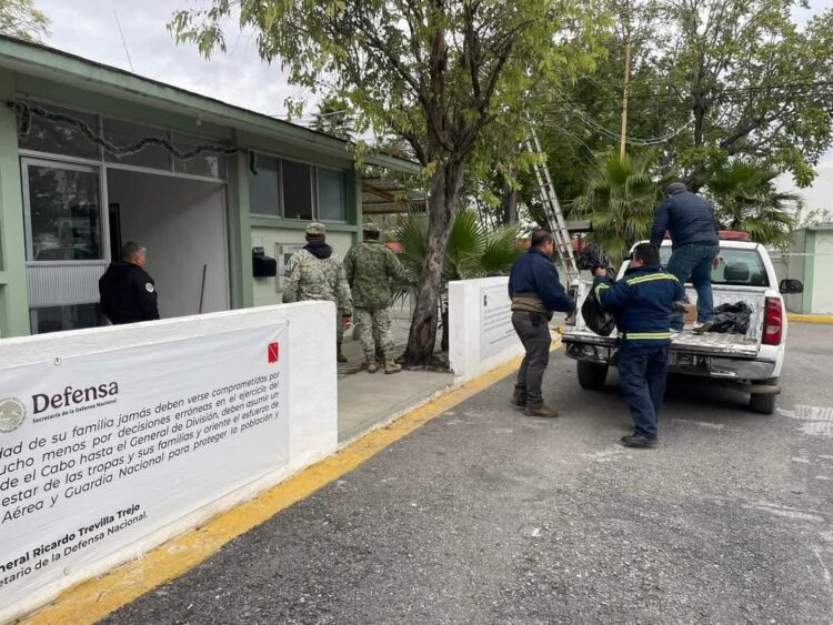 Entregan a la SEDENA 108 kilos de pirotecnia en calles de Cd. Victoria