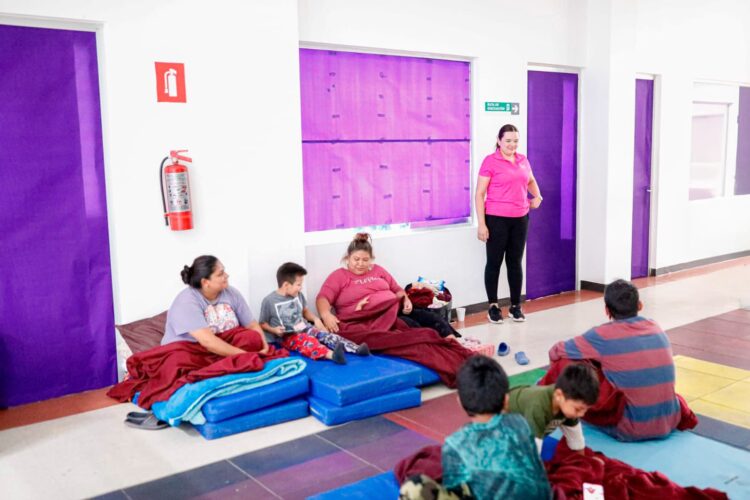 DIF Tamaulipas pone a disposición espacios para albergar a familias ante bajas temperaturas