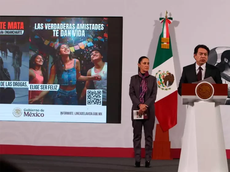 Gobierno de México presenta campaña ‘Aléjate de las drogas, el fentanilo te mata’