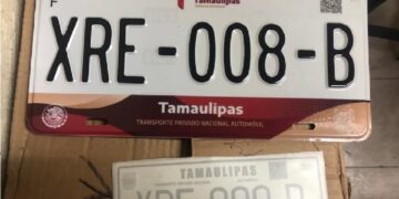 Ofrecen Oficinas Fiscales de Tamaulipas envío de placas vehiculares a domicilio