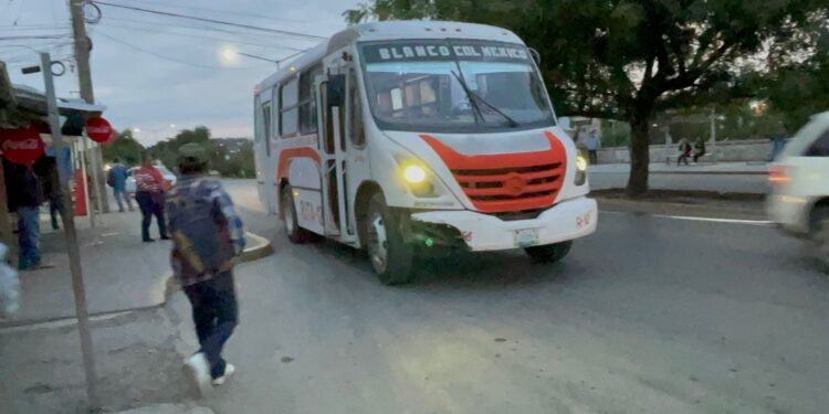 Descartan rumores… si hay servicio de transporte en Victoria