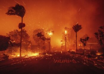 Aumentan a cinco los muertos por abrasadores incendios en Los Ángeles.