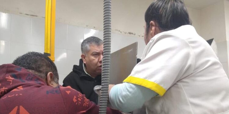 Empleada sufre accidente en máquina para tortillas