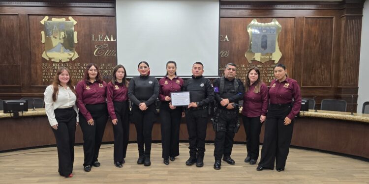 Participa Guardia Estatal de Género en capacitación de protocolo de prevención de violencia en Matamoros