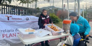 Apoya Guardia Estatal a familias ante  bajas temperaturas