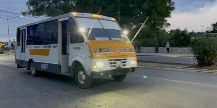 Descartan rumores… si hay servicio de transporte en Victoria