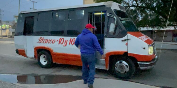 Descartan rumores… si hay servicio de transporte en Victoria