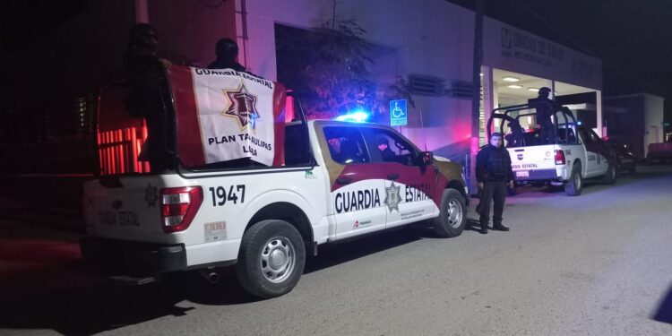 Guardia Estatal despliega Operativo Plan Tamaulipas en Llera por frente frío
