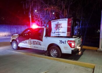 Guardia Estatal despliega Operativo Plan Tamaulipas en Llera por frente frío