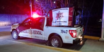 Guardia Estatal despliega Operativo Plan Tamaulipas en Llera por frente frío
