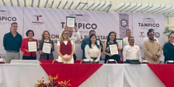 Firma Universidad Tecnológica del Mar de Soto la Marina convenio con el Gobierno de Tampico