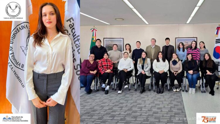 Estudiante de la UAT participa en proyecto de la embajada de México en Corea del Sur