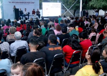 Impulsan ciudadanos y gobierno estatal mejoras a zona del río San Marcos en Cd. Victoria