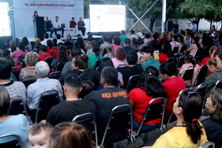 Impulsan ciudadanos y gobierno estatal mejoras a zona del río San Marcos en Cd. Victoria