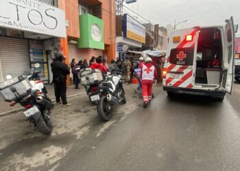 Riña frente al mercado municipal de Cd. Victoria deja herido grave