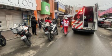Riña frente al mercado municipal de Cd. Victoria deja herido grave