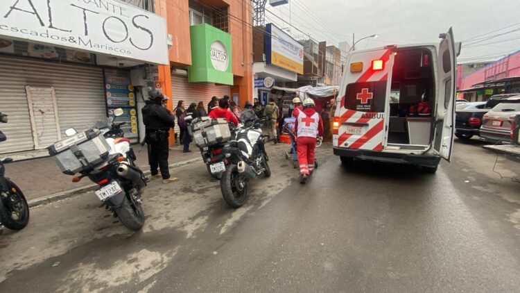 Riña frente al mercado municipal de Cd. Victoria deja herido grave