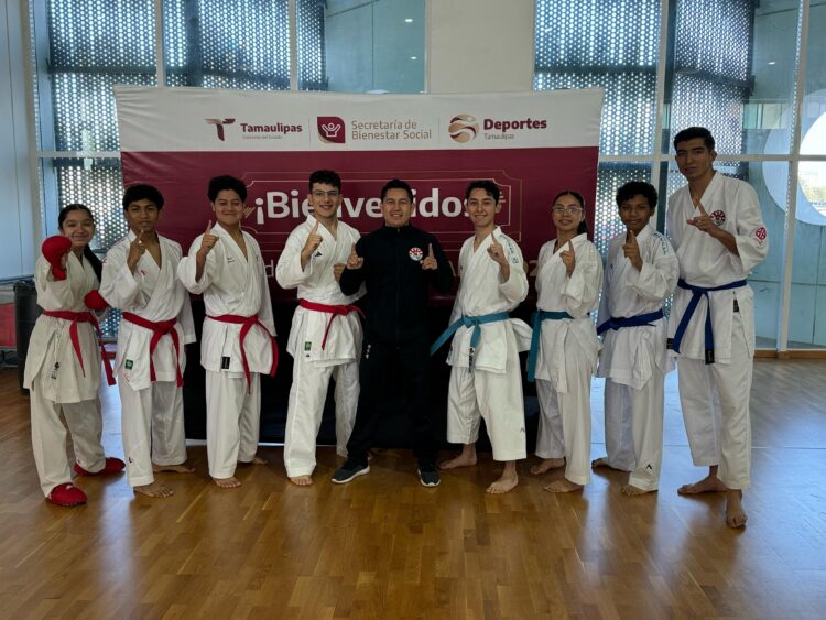 Karatecas victorenses rumbo al torneo macro-regional de Juegos Nacionales CONADE 2025