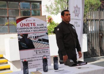 Fortalece SSPT convocatoria para el reclutamiento de custodios penitenciarios