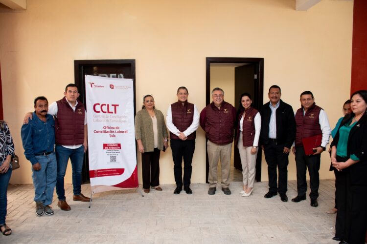 Inauguran en Tula, Tamaulipas Oficina para la Conciliación Laboral