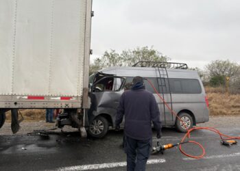 Atiende Guardia Nacional accidente en carretera Reynosa-San Fernando