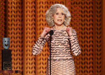 Jane Fonda inspira con su discurso en los SAG Awards 2025