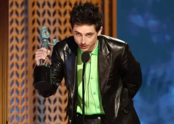 Timothée Chalamet le arrebata Mejor Actor a Adrien Brody en los SAG Awards 2025