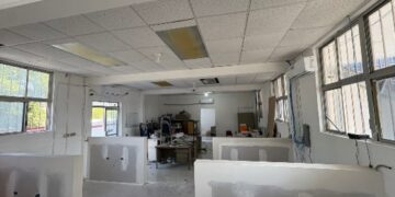 En zona sur de Tamaulipas, rehabilita Secretaría de Obras Públicas, oficinas de CREDES