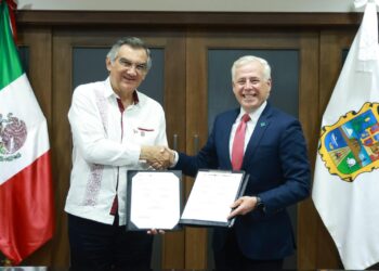 Firma Tamaulipas convenio con el NADBank; impulsarán proyectos de agua y saneamiento en la frontera