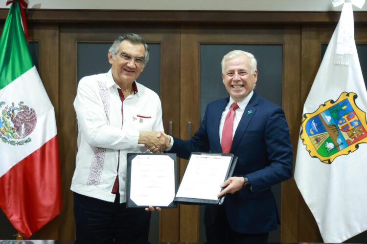 Firma Tamaulipas convenio con el NADBank; impulsarán proyectos de agua y saneamiento en la frontera