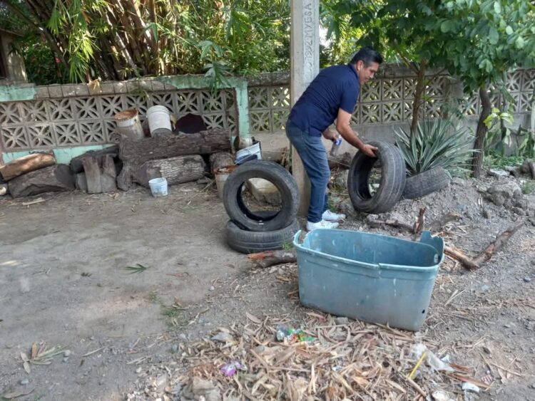 Exhorta personal de Secretaría de Salud a población tamaulipeca a prevenir y combatir el dengue