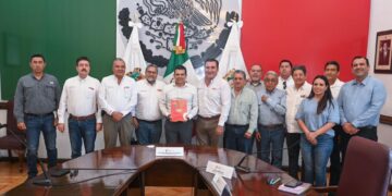 Refrendan Ayuntamiento de Victoria y CMIC compromiso de trabajo por Cd. Victoria.