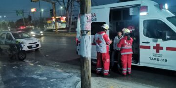 Auto embiste a motociclista empleado de la maquiladora Delphi