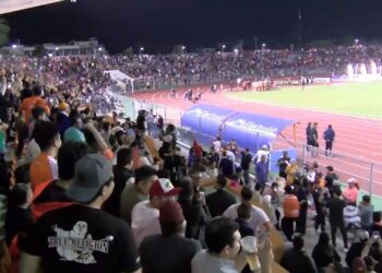 Gan respaldo de la afición al Correcaminos de la UAT en el “Marte R. Gómez”