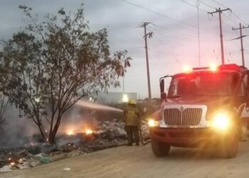 Pide Protección Civil a victorenses evitar quema de basura en sus patios y lotes baldíos