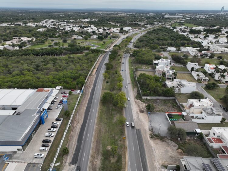 Amplía el gobierno de Tamaulipas las vialidades en Cd. Victoria