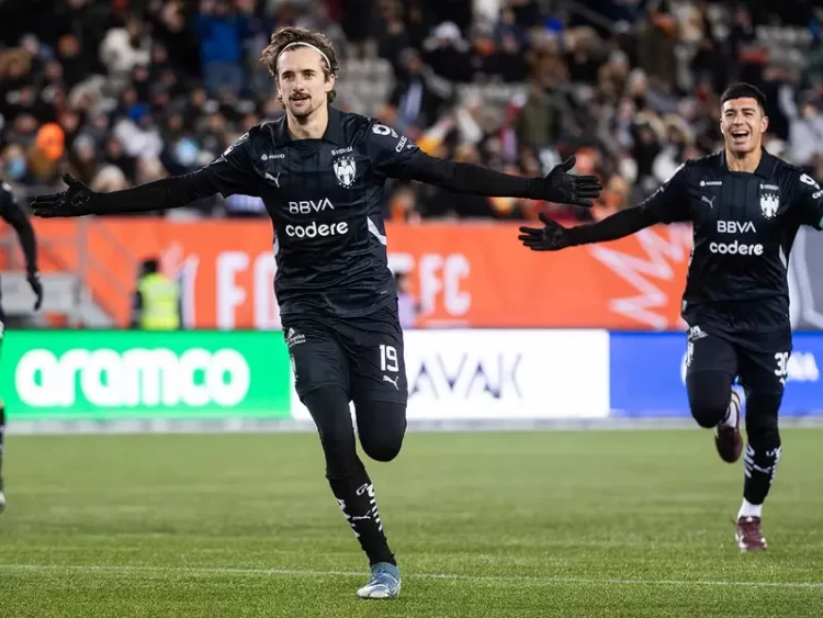 Rayados de Monterrey toma ventaja 2-0 sobre Forge en Concachampions