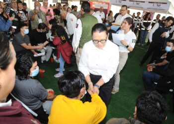 Supervisa secretaria de Gobernación Centro de Atención a Migrantes en Reynosa