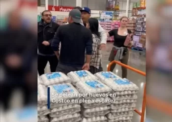 Pelean en Estados Unidos por huevo ante escasez y aumento de precio