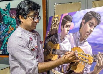 Oscar Sandoval, muralista mexicano, entre los mejores del mundo