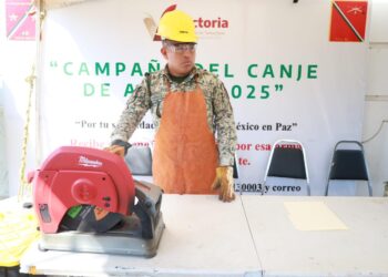 El 21 de febrero concluye campaña de Canje de Armas en Cd. Victoria