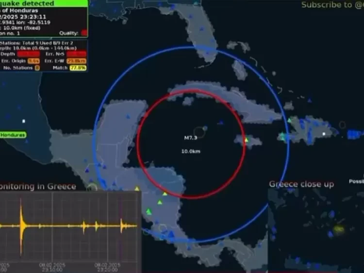 Terremoto de magnitud 7.6 en el Mar Caribe; lanzan alerta de tsunami