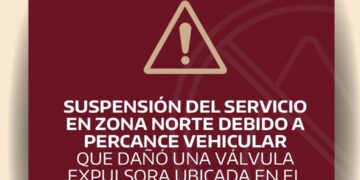 Accidente vial deja sin agua a colonias y fraccionamientos del norte de Cd. Victoria